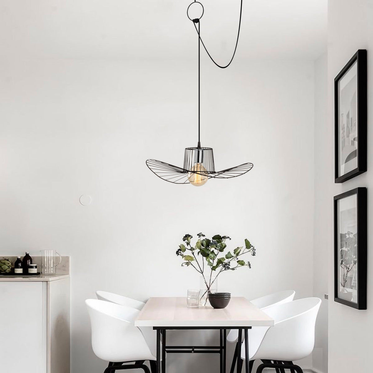 Candelabru, Tel - 6726, Negru