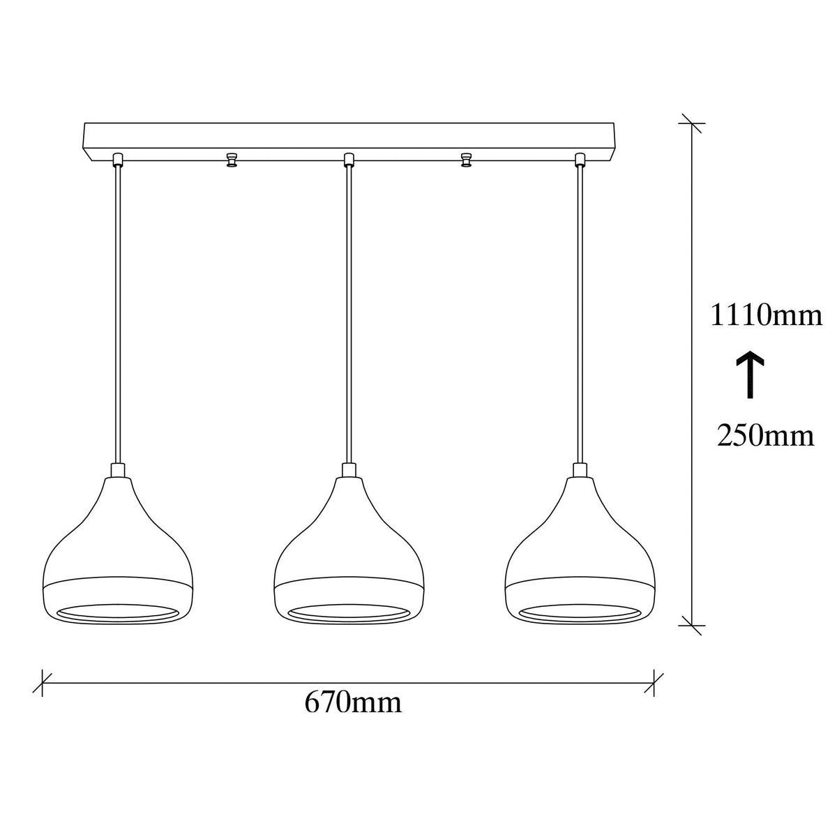 Candelabru, Yıldo - 6877, Negru / Cupru