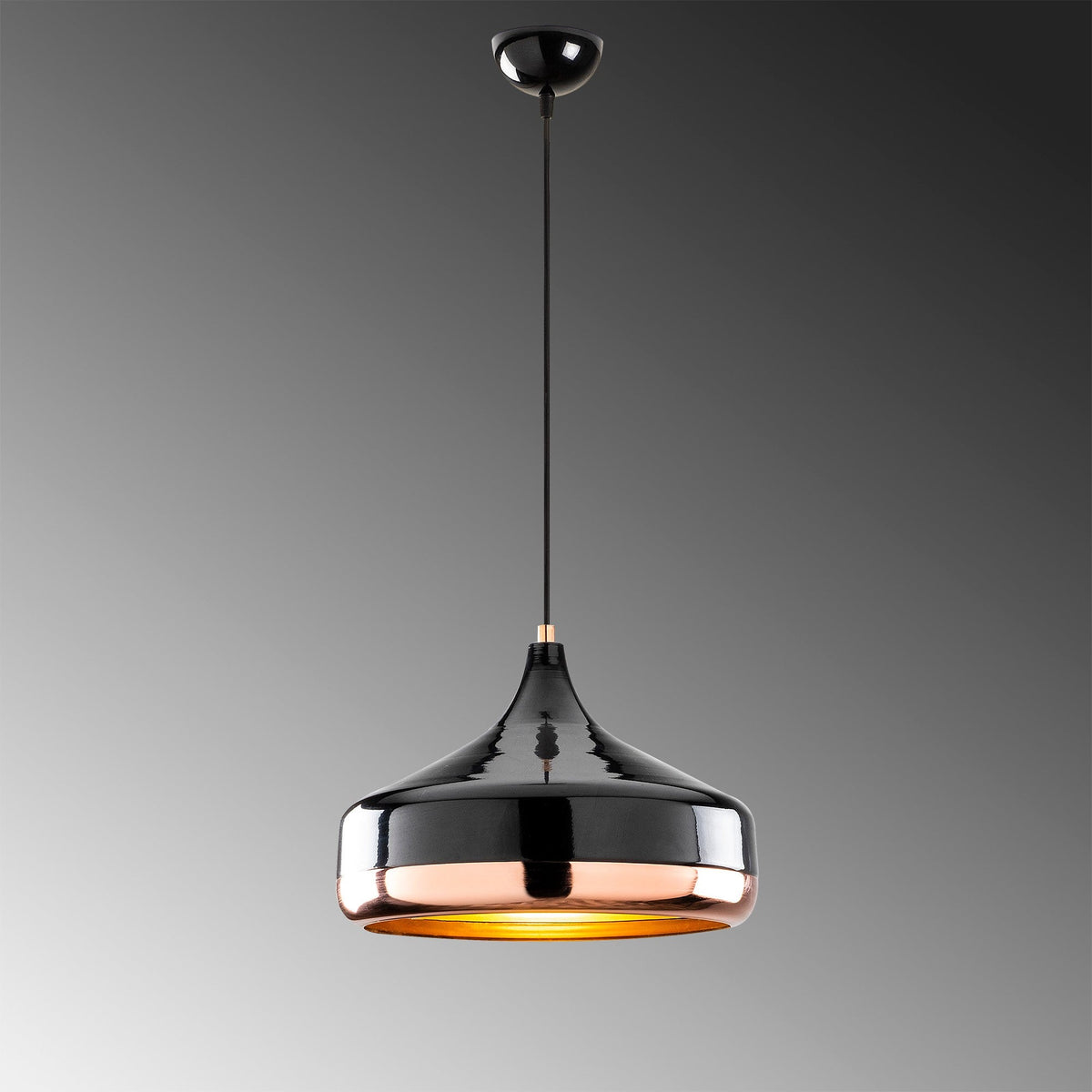Candelabru, Yıldo - 253-S, Negru / Cupru