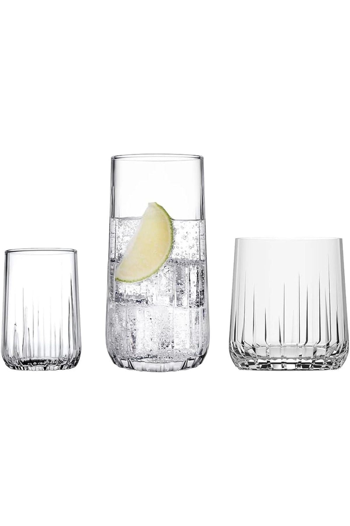 Set pahare (18 piese), Nova 18, Transparent