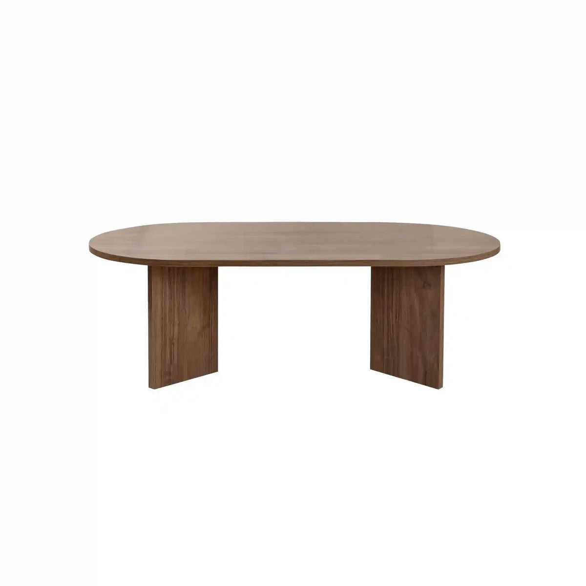 Masuta cafea SABLE, nuc, PAL, 119x60x40 cm