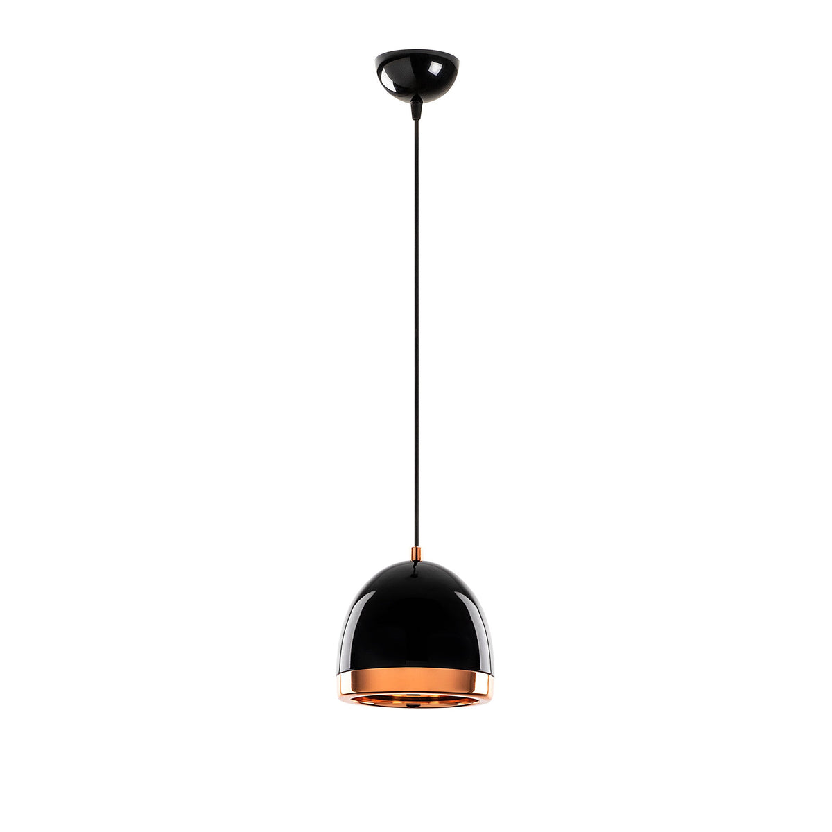Candelabru, Mugo - 10635, Negru / Auriu