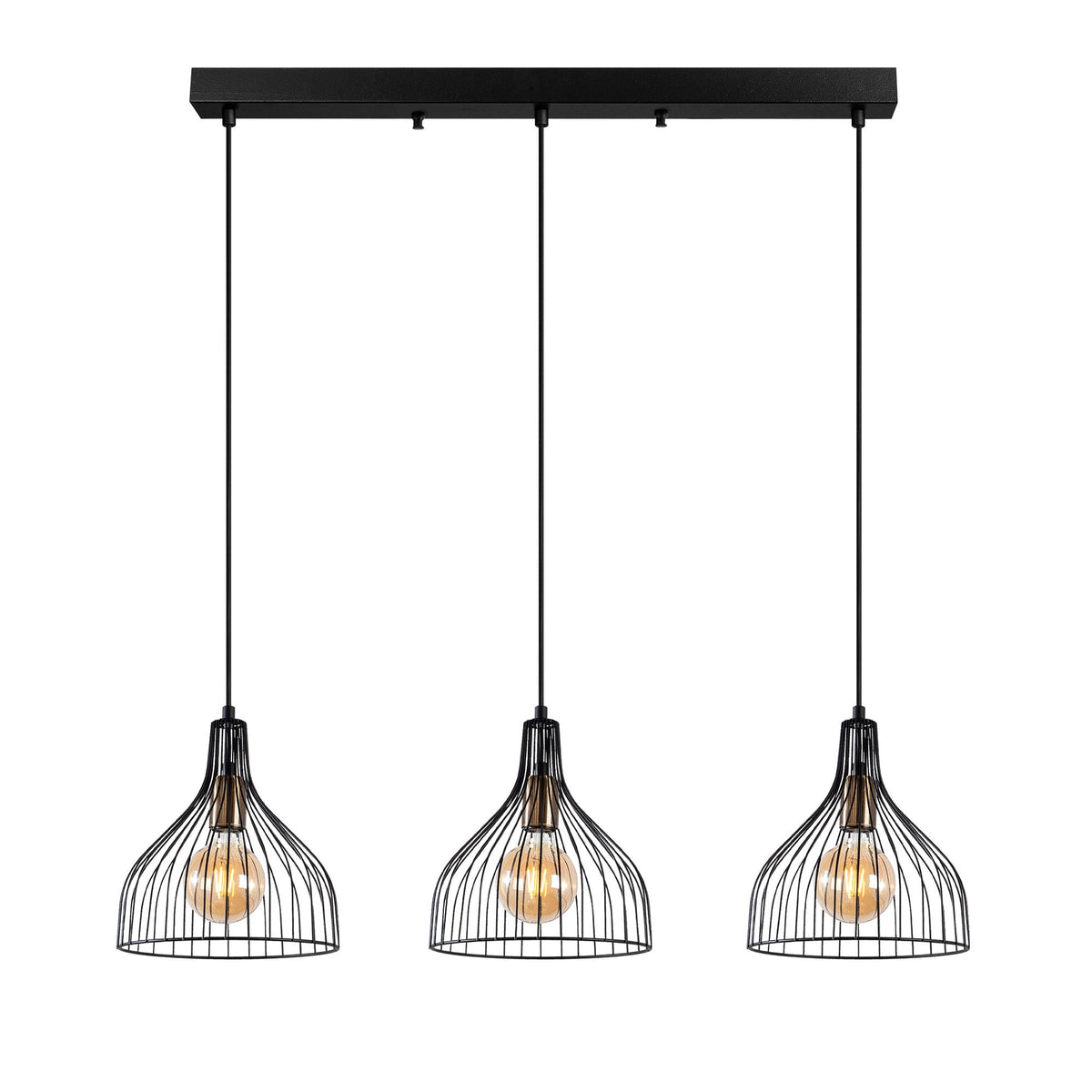 Candelabru, Cafu - 11565 - 1, Negru / Antic