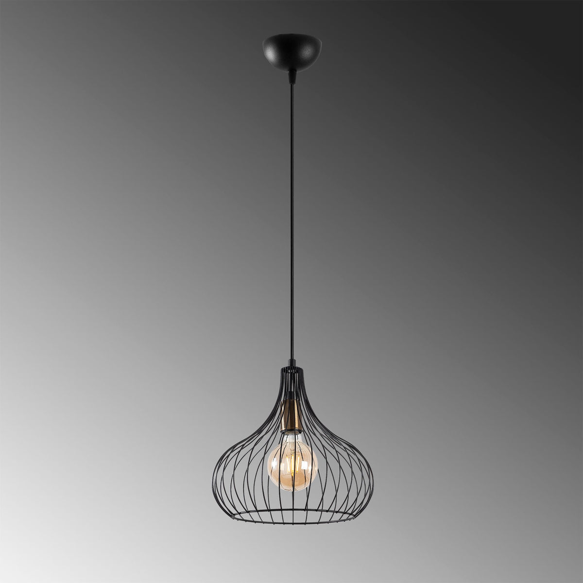 Candelabru, Teldamla - 11905, Negru / Antic