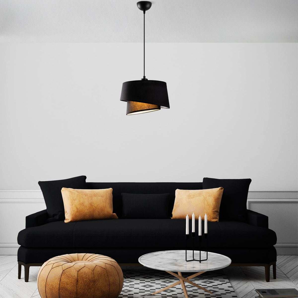 Candelabru, Stage - 14701, Negru