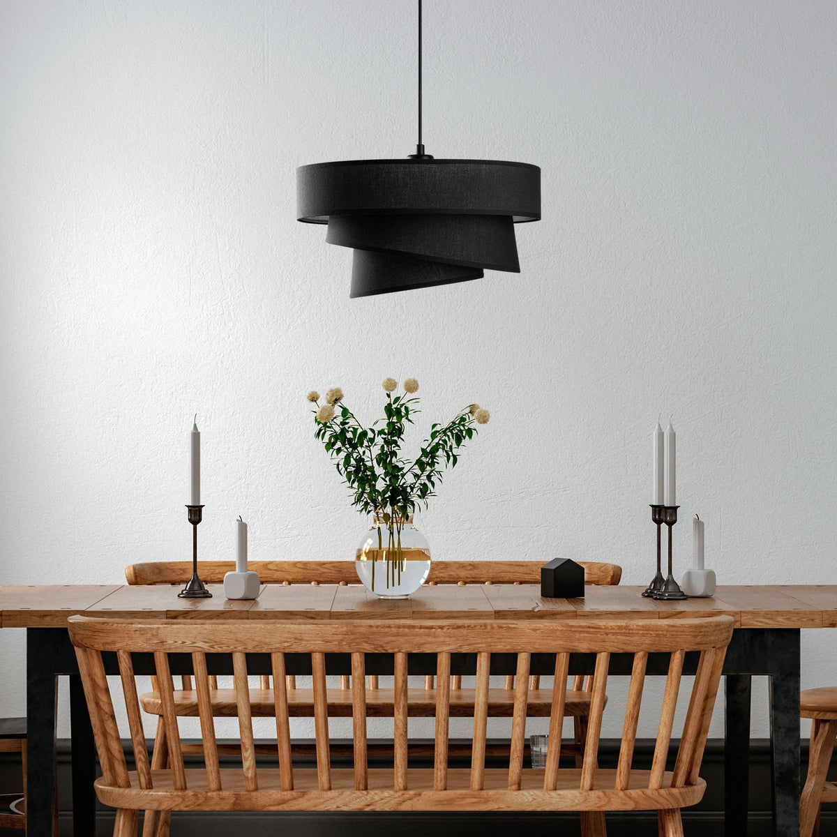 Candelabru, Stage - 14711, Negru