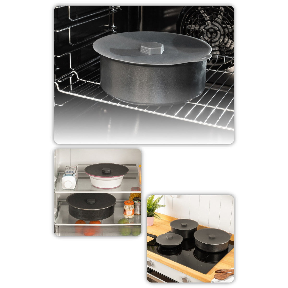 Set organizatoare (3 piese), 3Boytncrkpk, Antracit