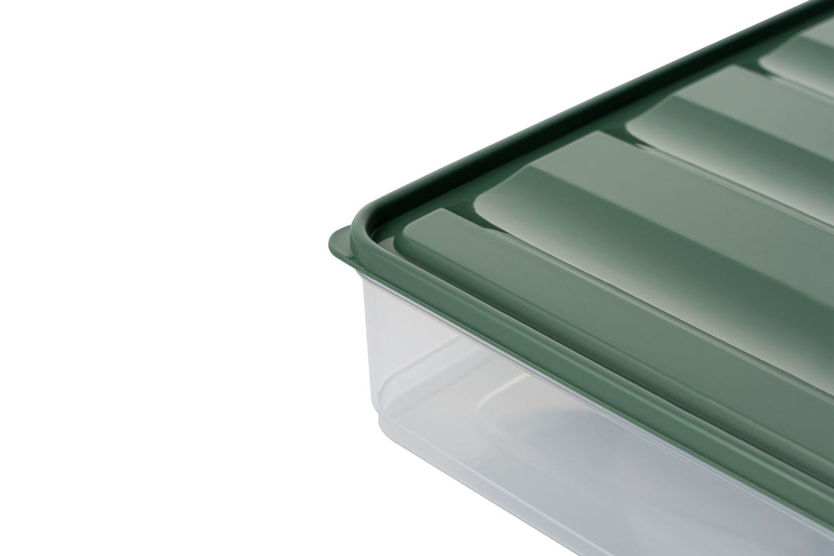 Set cutii depozitare (4 piese), YYBLLA3,54LU - Green, Verde