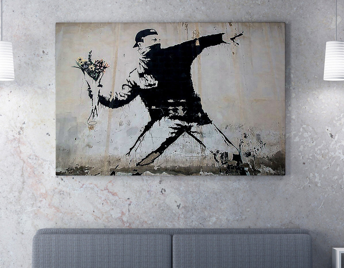 Tablou decorativ pe pânză, WY18 (70 x 100), Multicolor