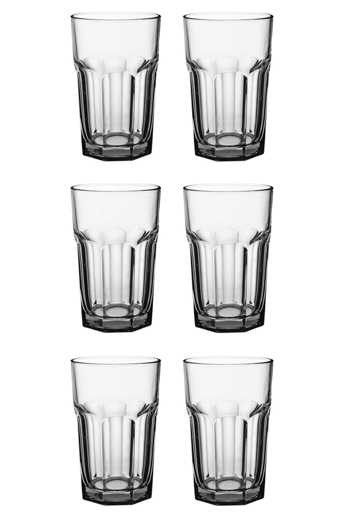 Set pahare (6 piese), LV-ARA265F, Transparent