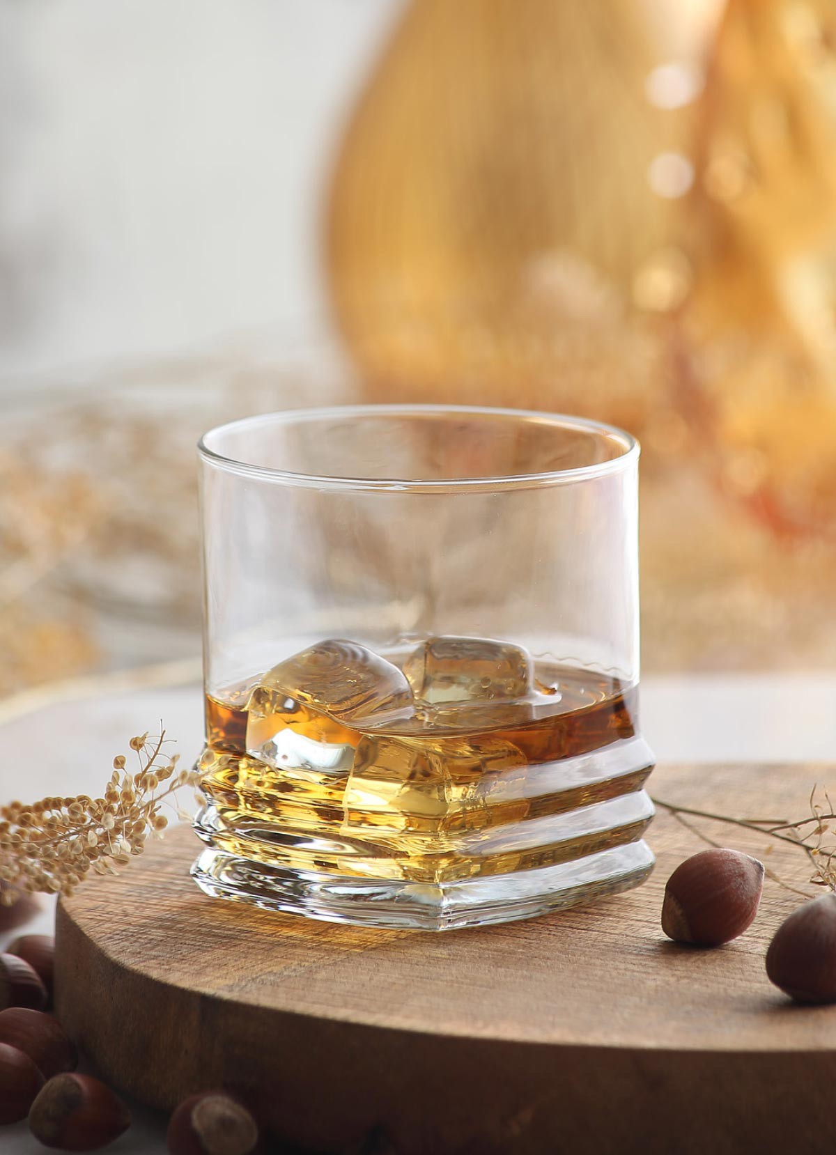 Set pahare whiskey (6 piese), LV-ELG360F, Transparent