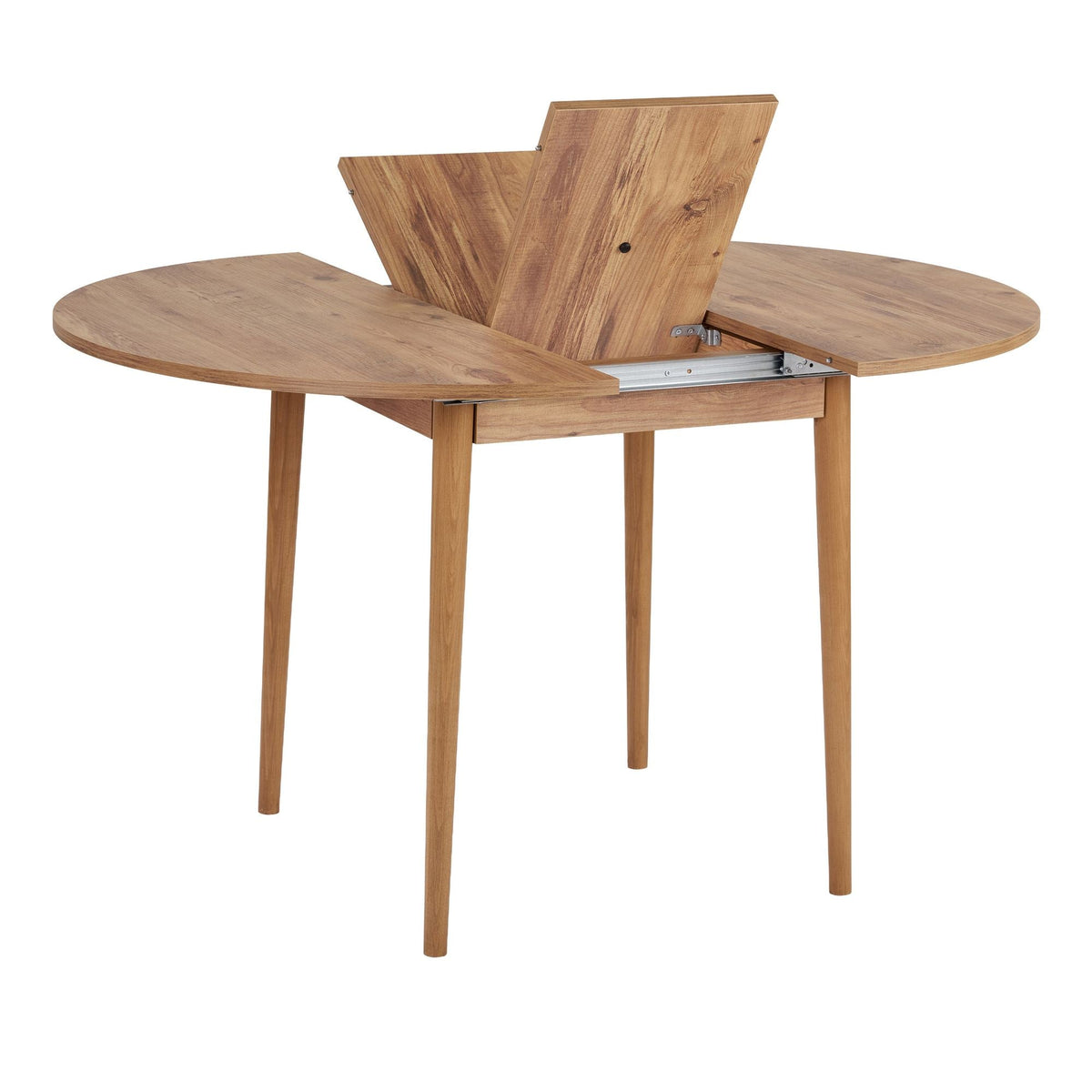 Masă dining extensibilă, Viona - Atlantic Pine, Pin Atlantic