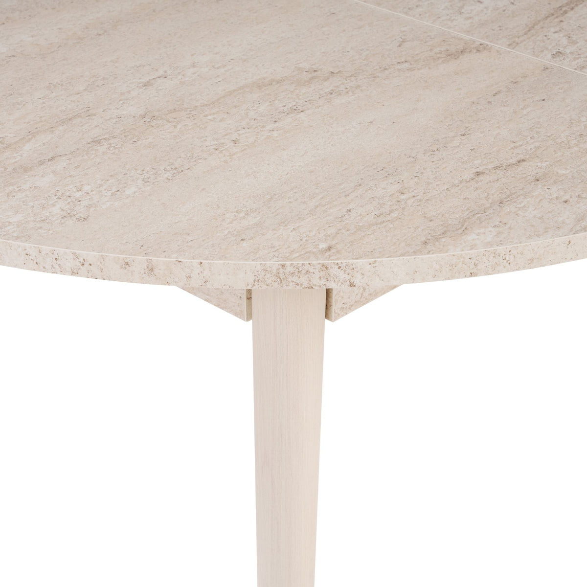 Masă dining extensibilă, Viona - Travertine, Oak, Travertin / Stejar