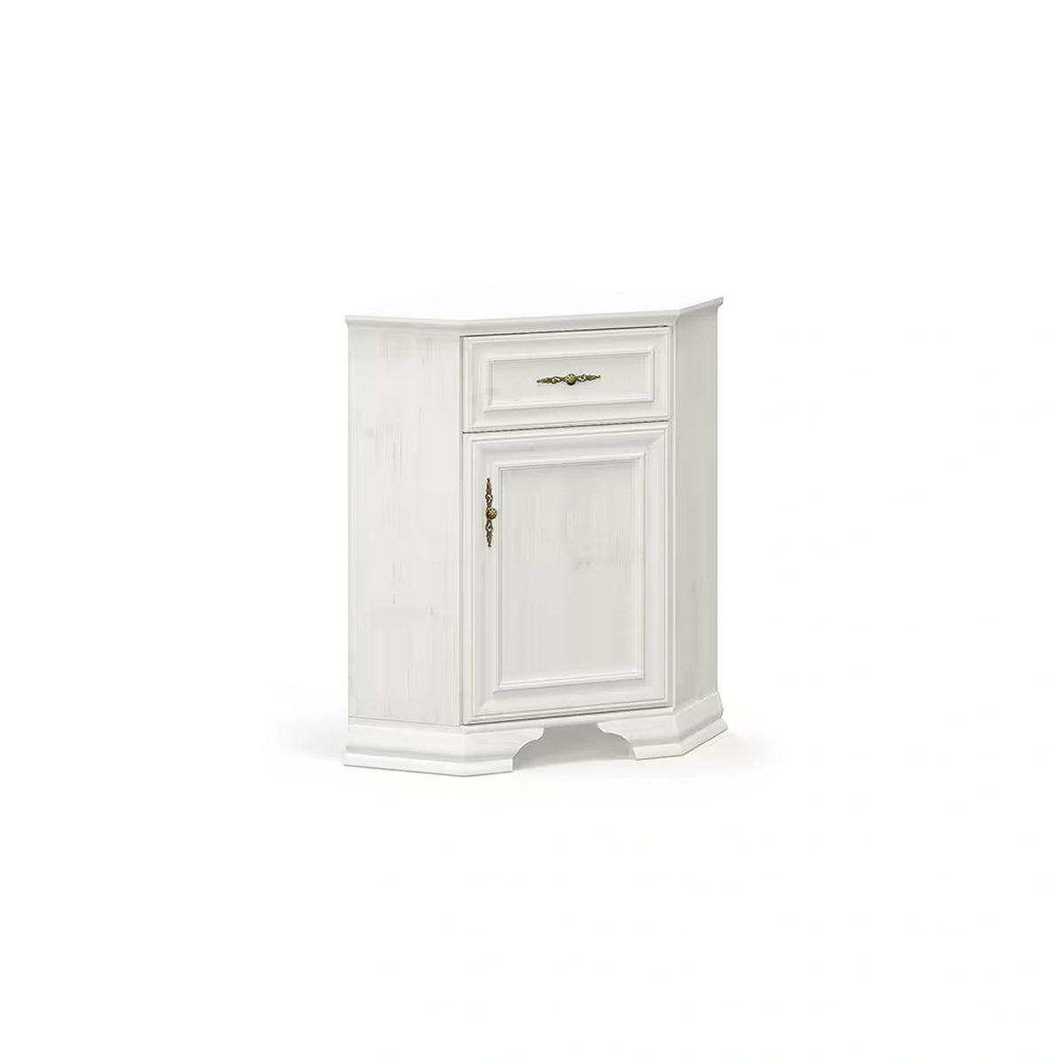 Comoda pin alb anderson IRYS, PAL laminat, 59x59x89 cm