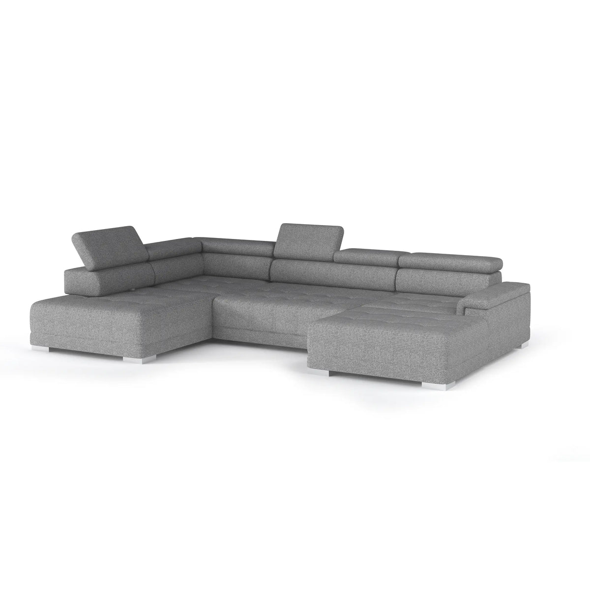 Coltar CAMPO XL, personalizabil materiale gama Oferta Avantaj, cu reglaj electric, 374x220x101 cm