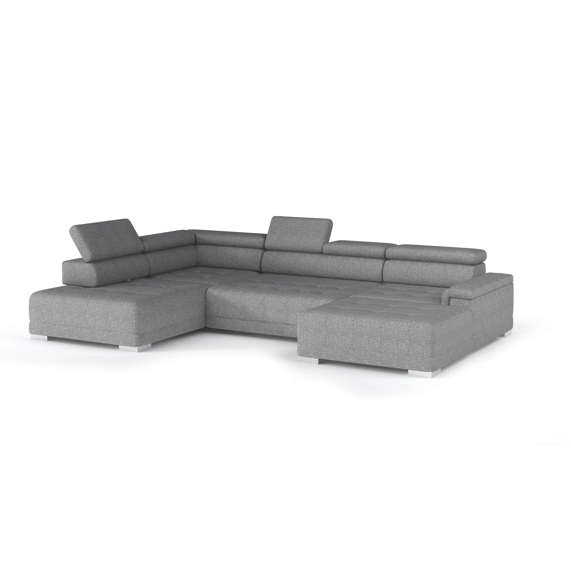 Coltar CAMPO XL, personalizabil materiale gama Oferta Avantaj, cu reglaj electric, 374x220x101 cm
