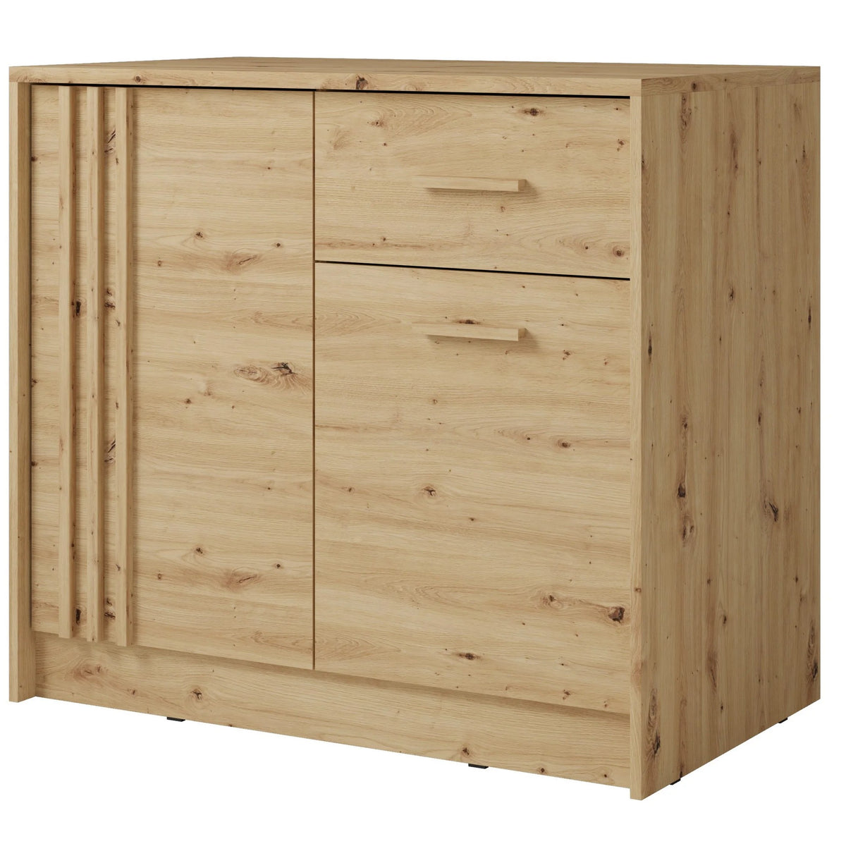 Comoda CANADA CY1, stejar artisan, PAL laminat, 102x42x94 cm