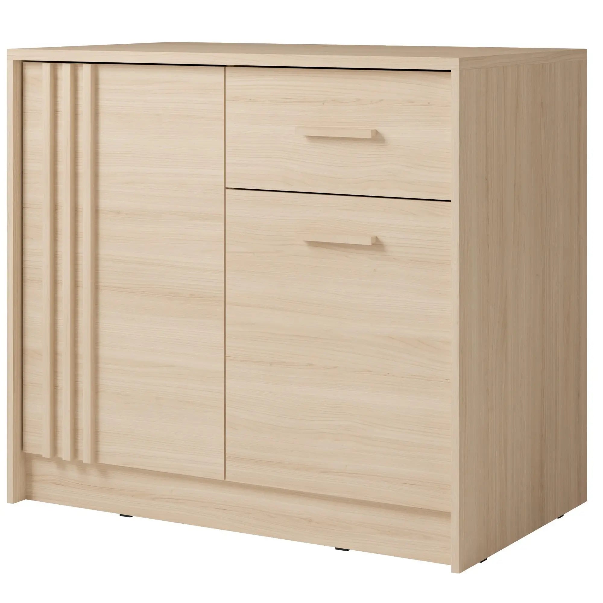 Comoda CANADA CY11, stejar riva, PAL laminat, 102x42x94 cm