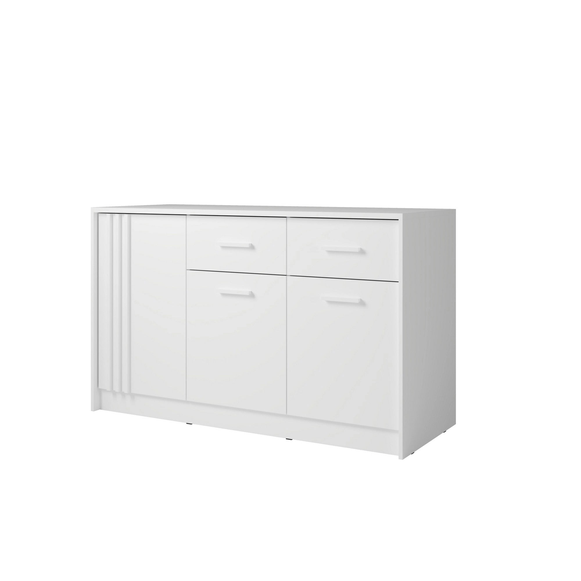 Comoda CANADA CD21, alb, PAL laminat, 150x42x94 cm