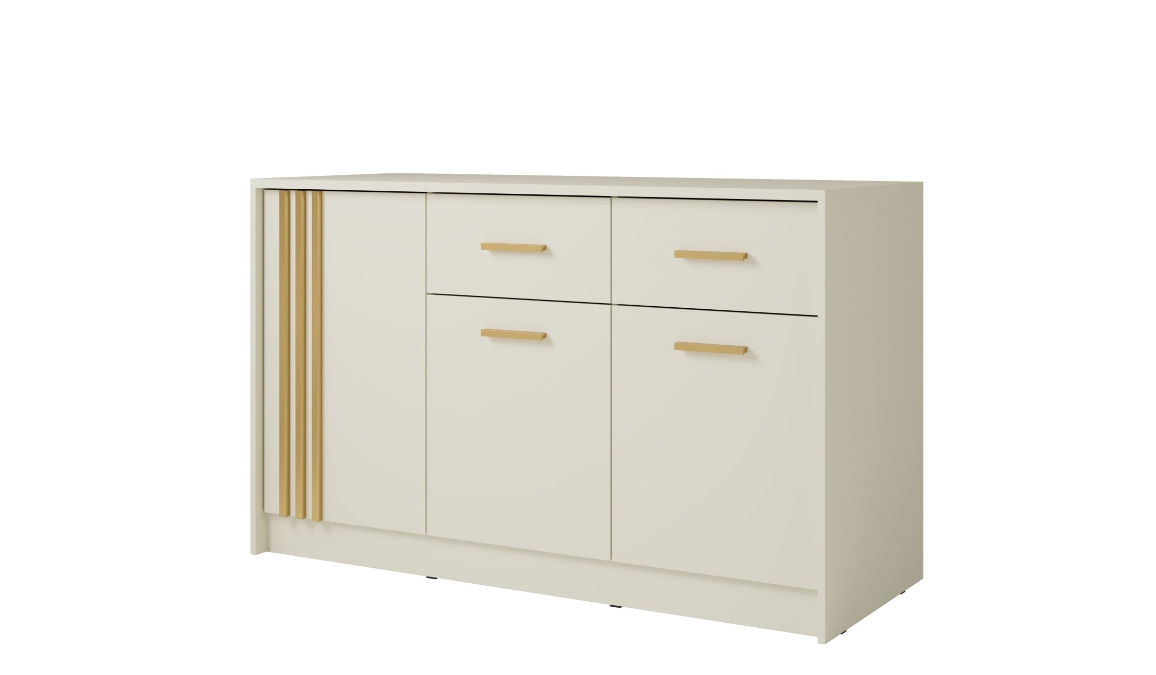 Comoda CANADA CD35, casmir/auriu, PAL laminat, 150x42x94 cm