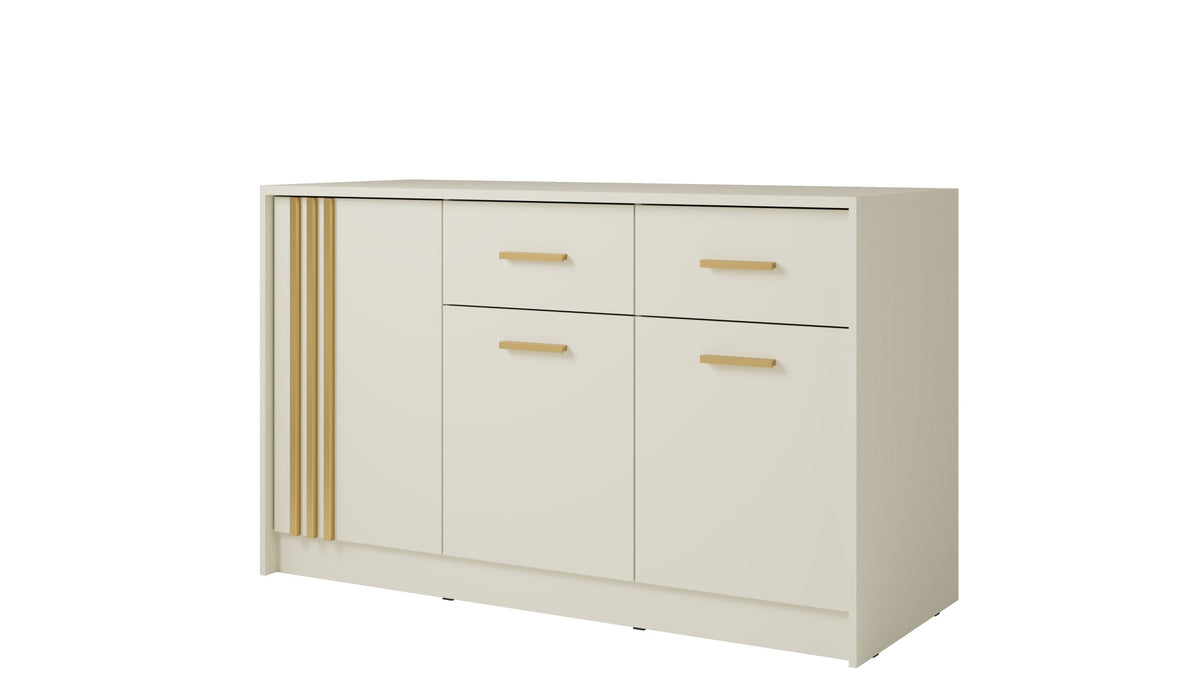 Comoda CANADA CD35, casmir/auriu, PAL laminat, 150x42x94 cm