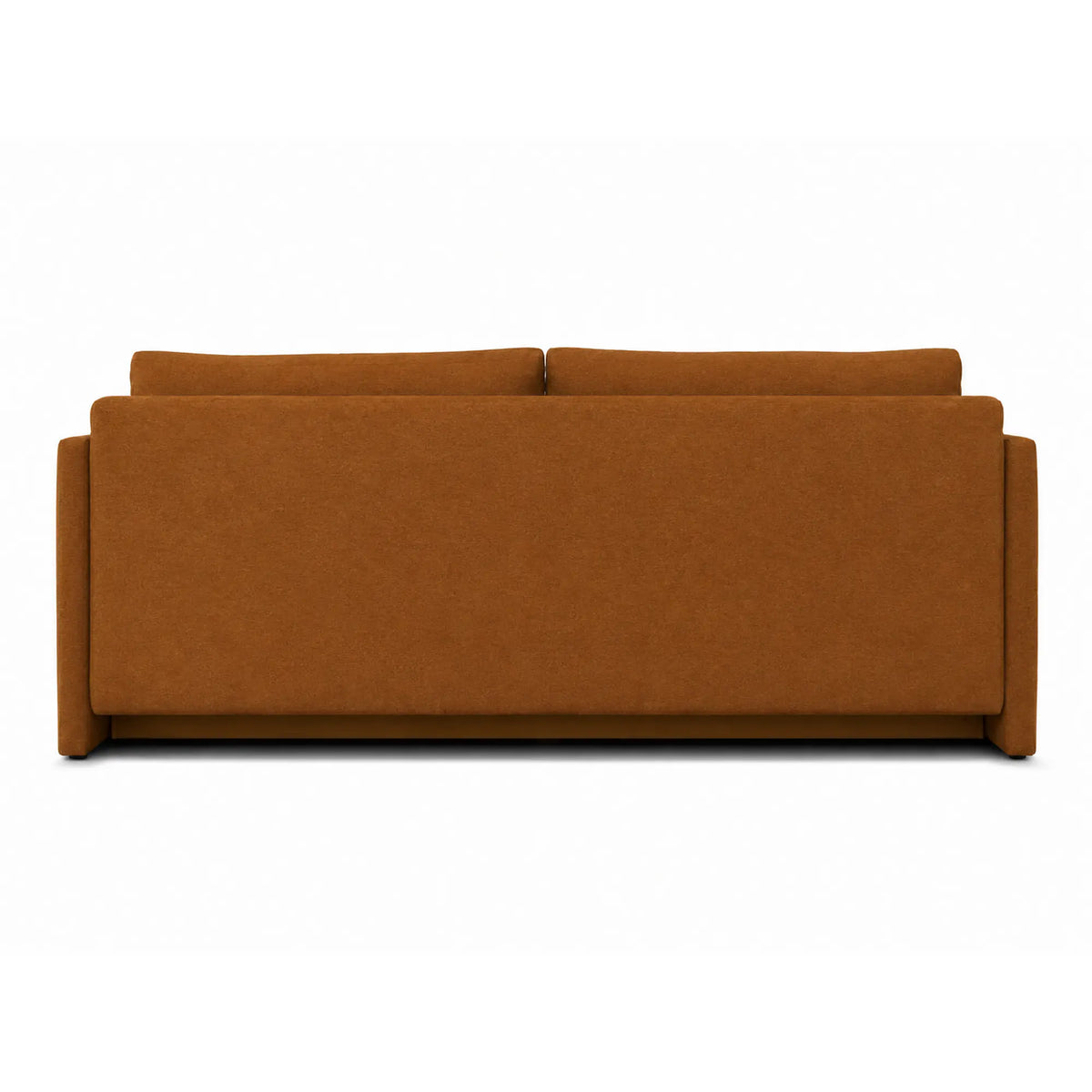Canapea extensibila Allen, stofa catifelata maro - Element 07, cu lada depozitare, 220x100x88 cm