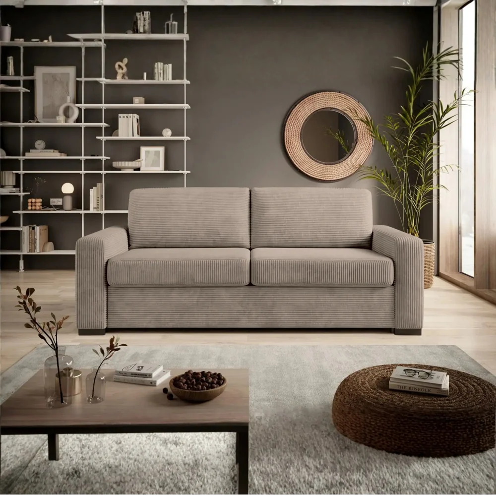 Canapea extensibila VANILLA 140, personalizabil, 200x98x87 cm