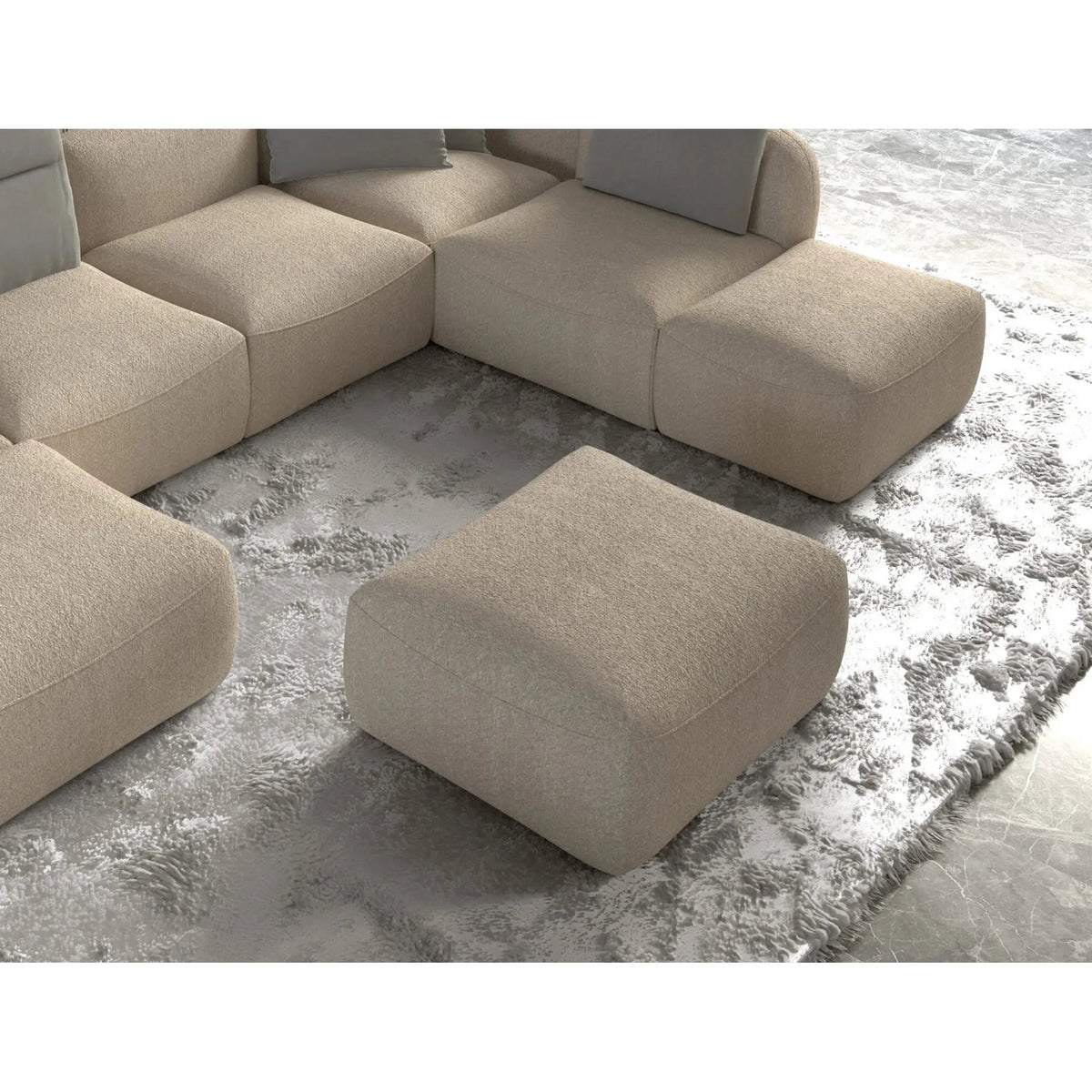 Taburet CANDELO, personalizabil materiale gama Oferta Avantaj, 90x70x44 cm