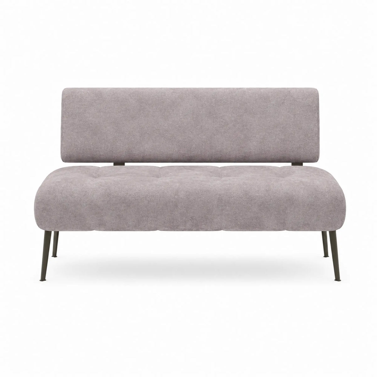 Coltar bucatarie MILO, sezlong dreapta, stofa catifelata bej - Whisper 3, 215X163X90 cm