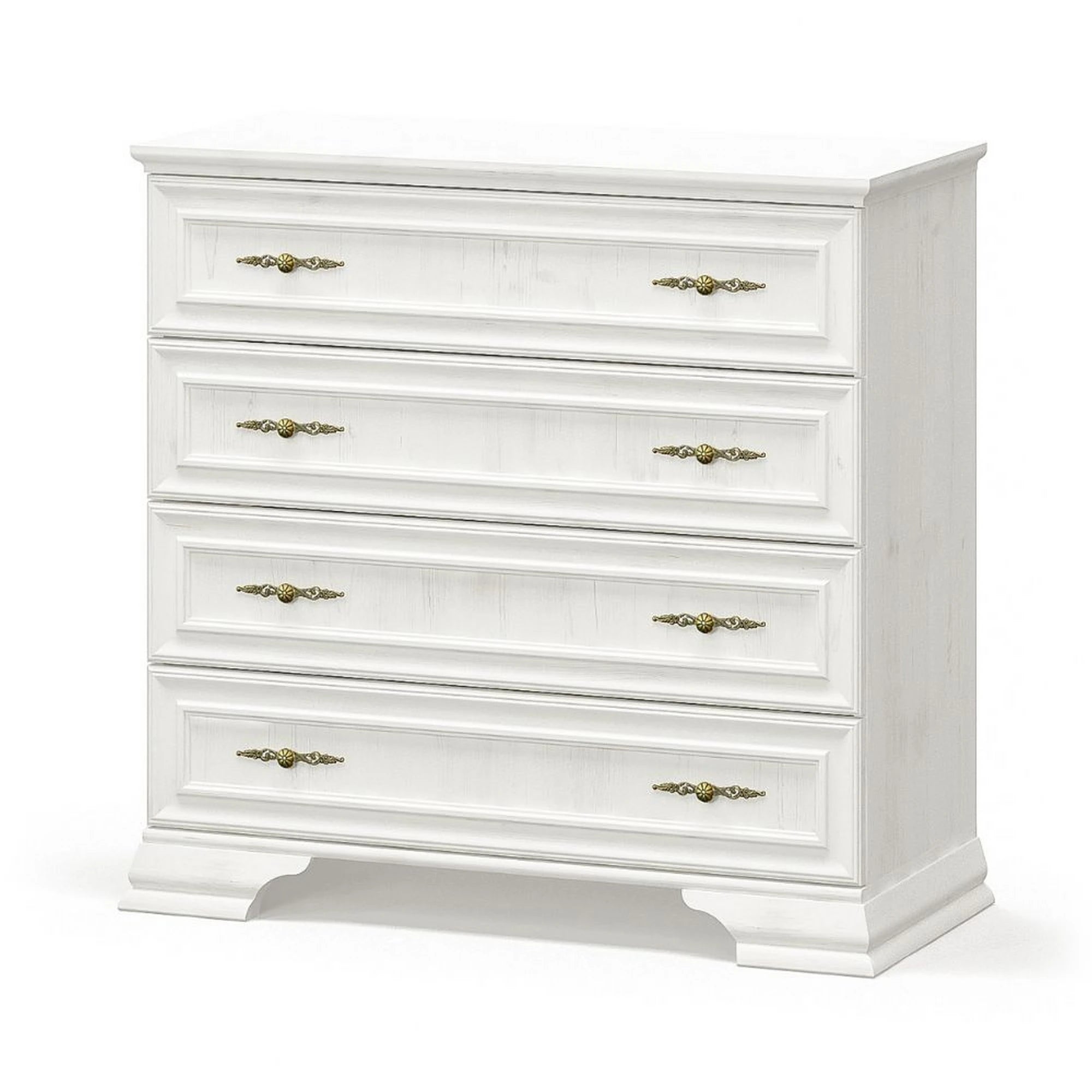 Mobilier de dormitor IRYS, pin alb anderson, PAL laminat, 6 piese