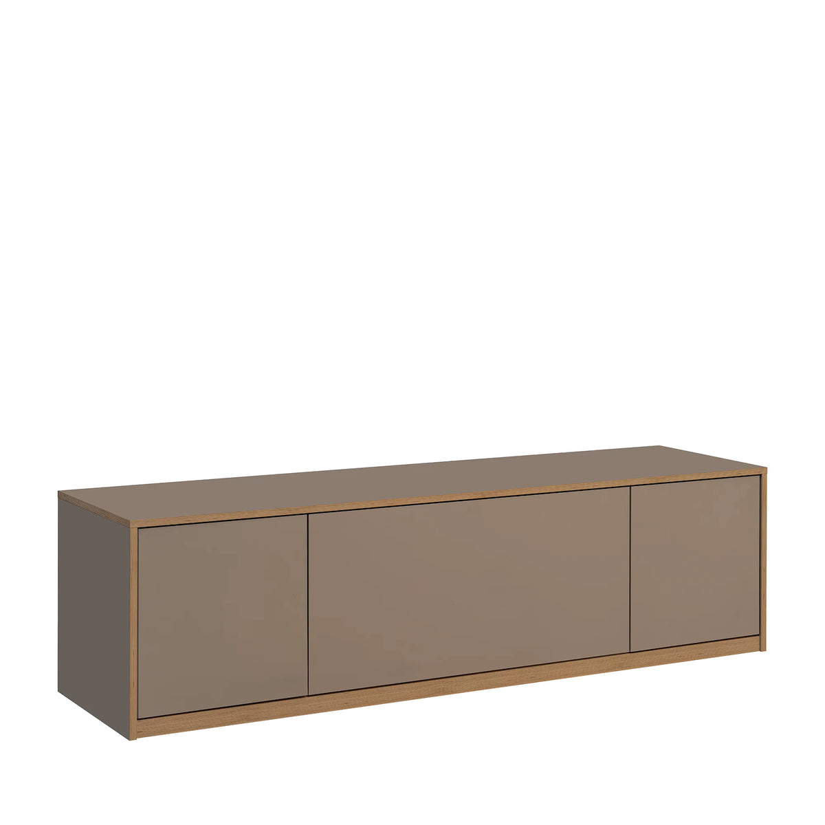 Comoda tv sufragerie COMPLEX, gri, PAL laminat, 170x45x47 cm
