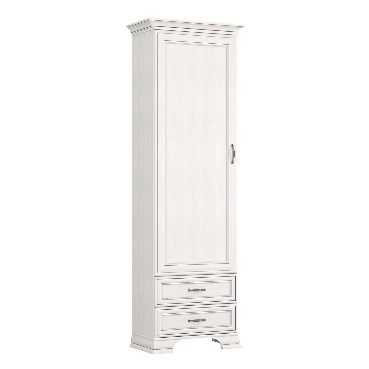 Mobilier dormitor clasic TIFFANY II-2, crem, PAL laminat, 4 piese