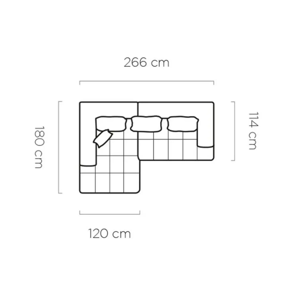 Coltar MAGNETIC MINI, personalizabil materiale gama Premium, cu reglaj electric, 266x180x69 cm