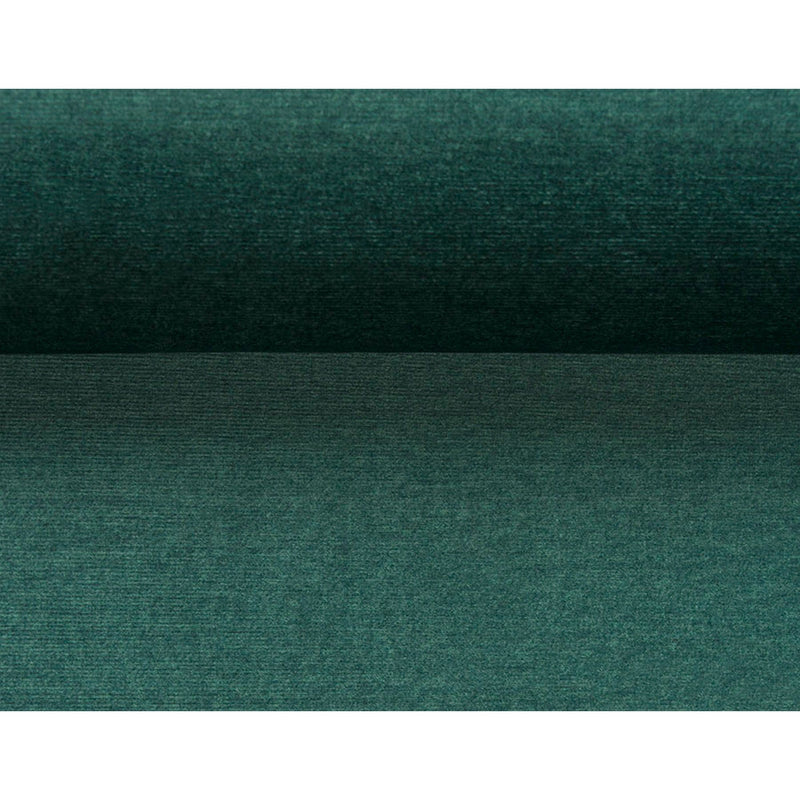 Coltar AVANTI living extensibil, sezlong stanga, stofa catifelata verde - Monolith 37, 255X223X77/97 cm