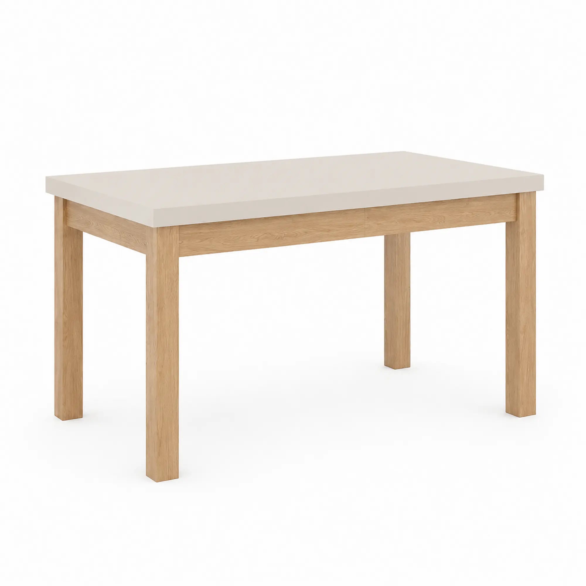 Masa extensibila PRESTO, casmir/stejar, PAL laminat, 140/218x80x78 cm