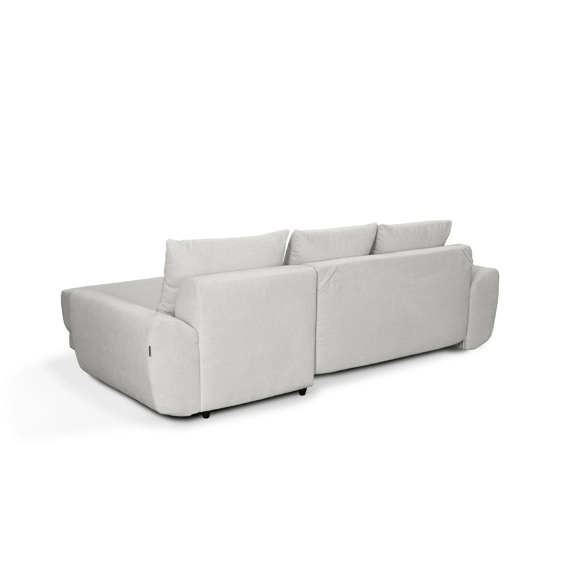 Coltar de living ASTOR, sezlong dreapta, stofa bej - New York G008, 254x150x83 cm