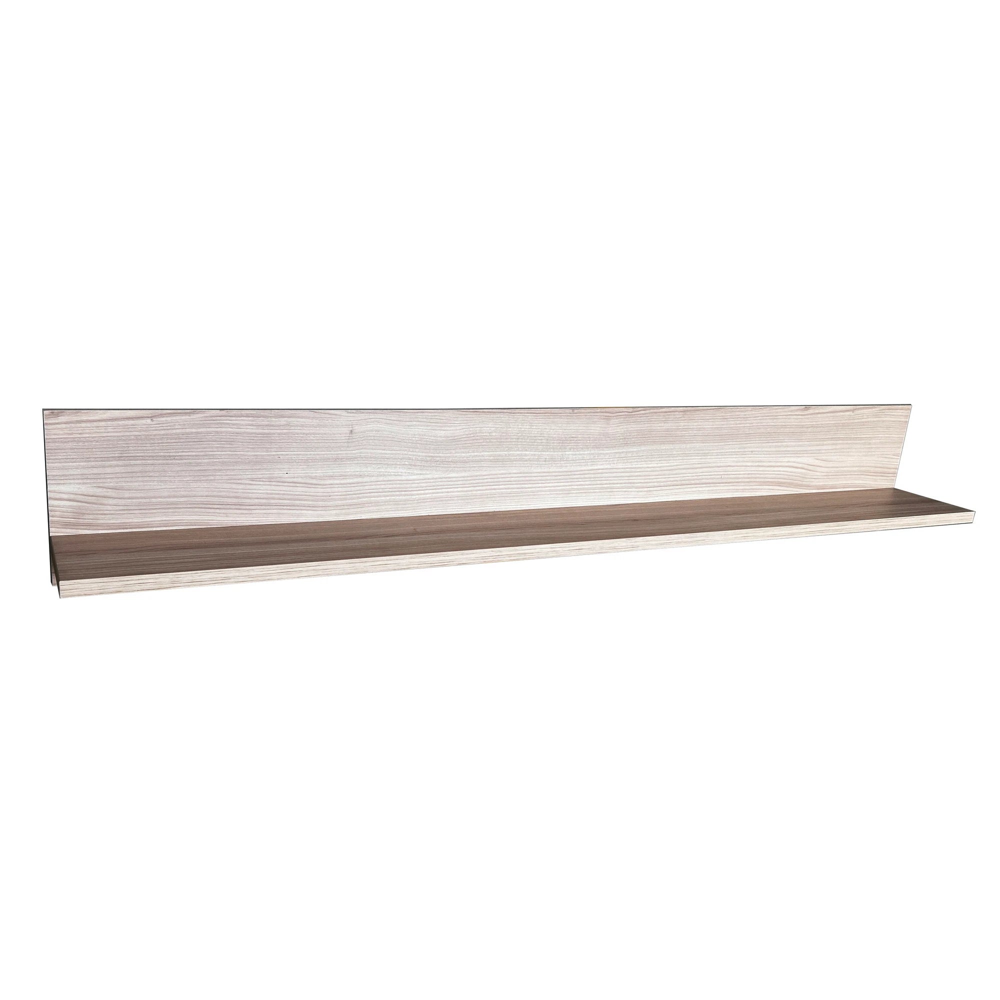 Polita living OSLO OS6, stejar riva, PAL laminat, 160x20x24 cm