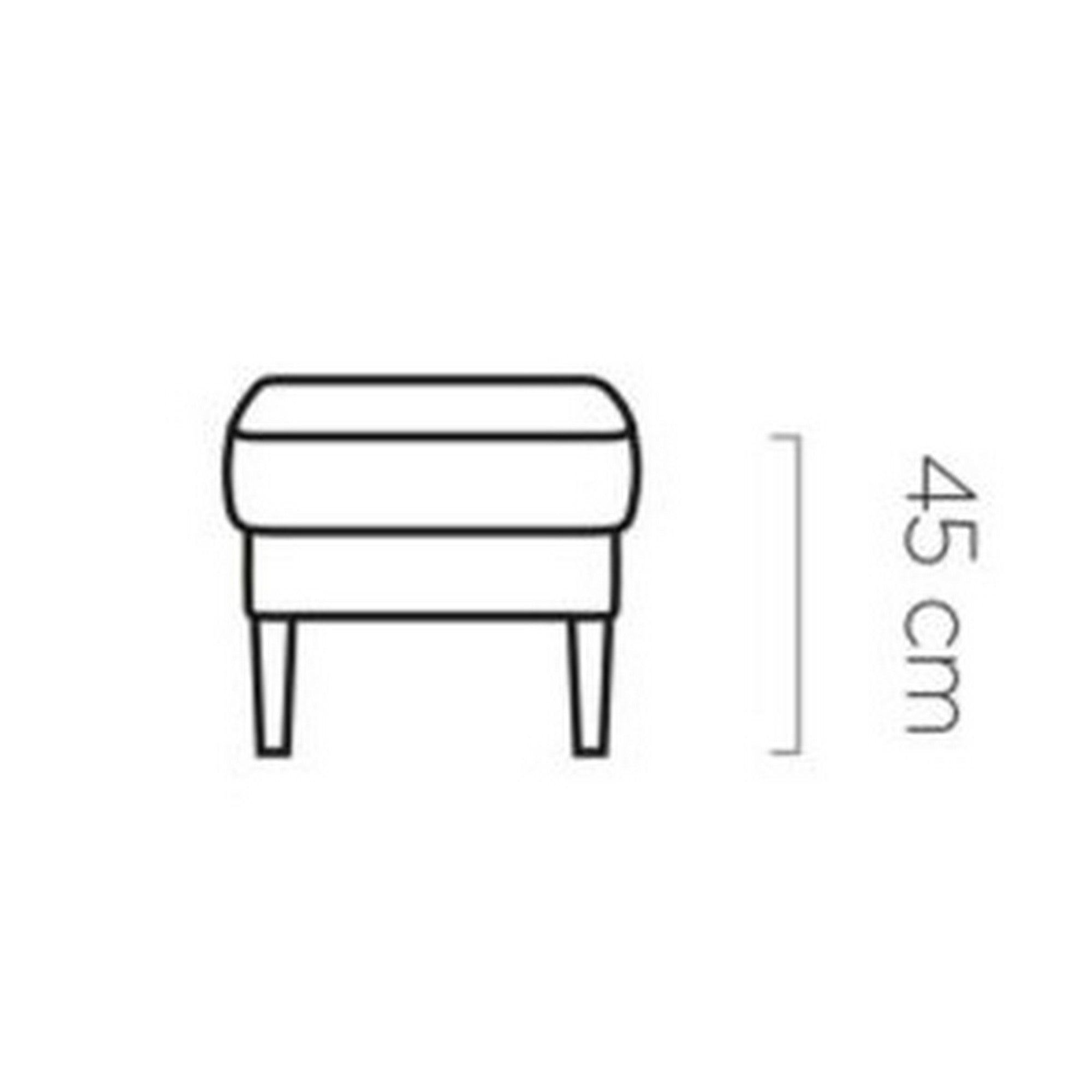 Taburet TACO, personalizabil materiale gama Premium, 49x49x45 cm