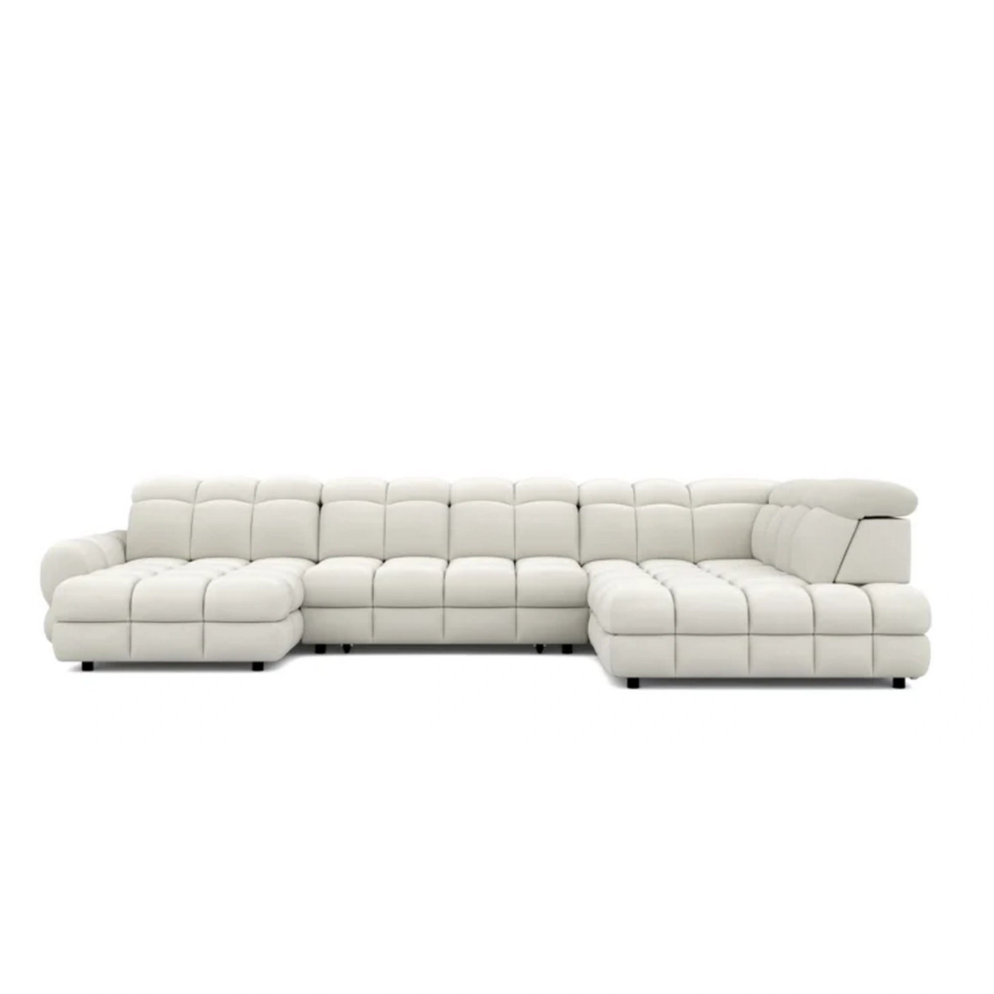 Coltar extensibil TOLLO XL , personalizabil materiale gama Premium, cu lada depozitare si reglaj electric, 400x220x106 cm