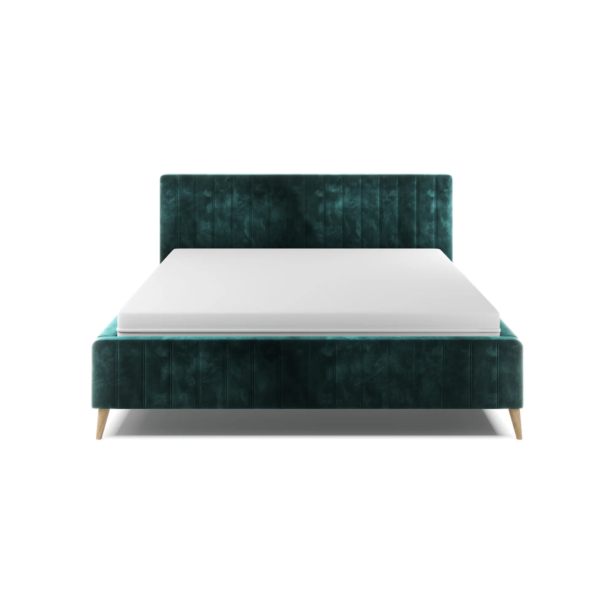 Pat MAGGIE SR 160x200, personalizabil materiale gama Premium, cu suport saltea si sistem de reglare