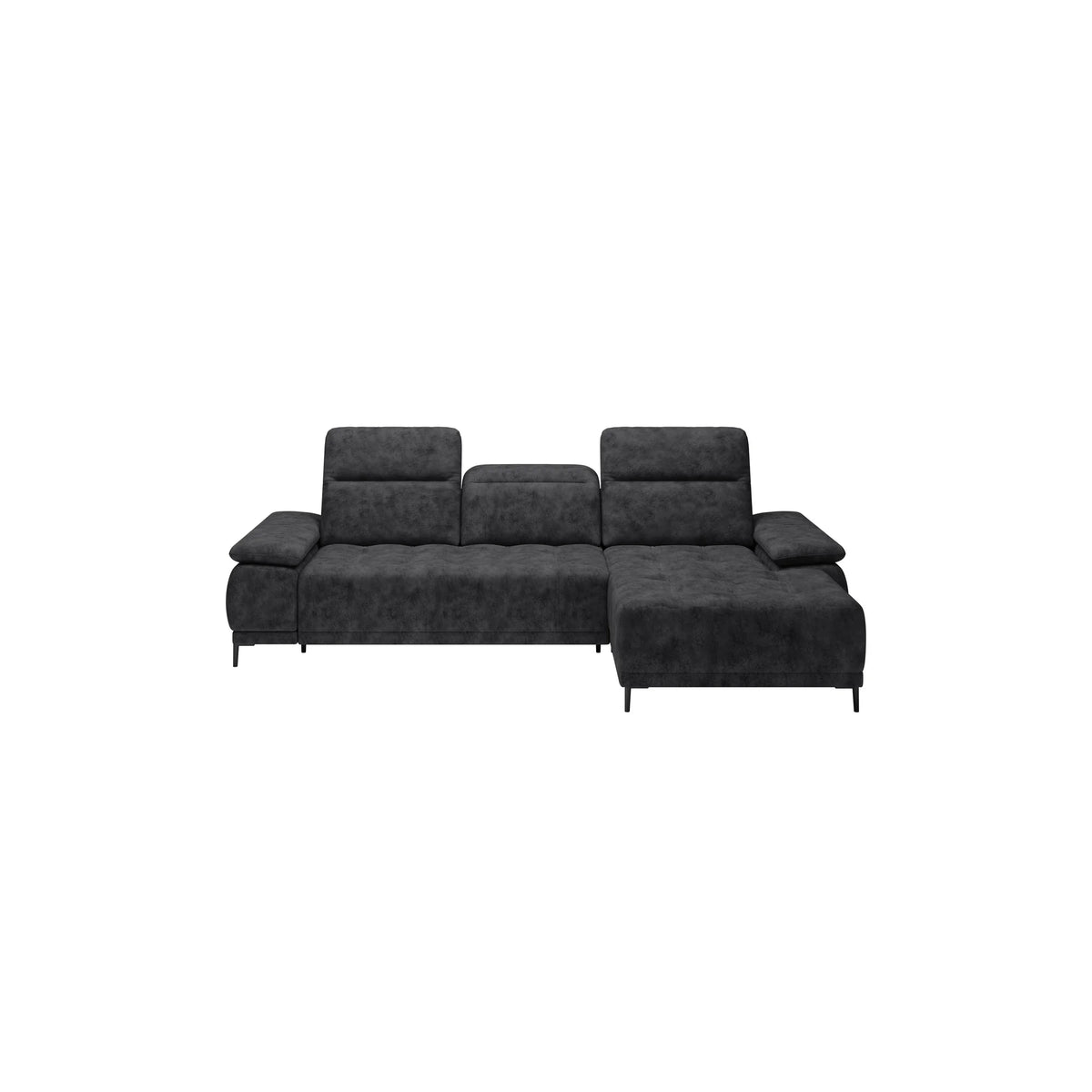 Coltar FOCUS MINI, personalizabil materiale gama Oferta Avantaj, cu reglaj electric si tetiere reglabile, 277x177x98 cm