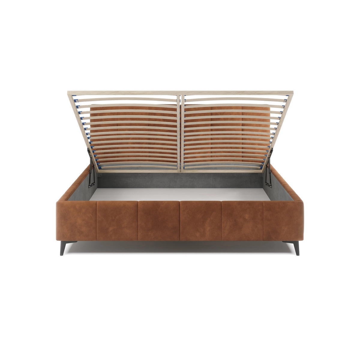 Pat NAOMI SR 140x200, personalizabil materiale gama Oferta Avantaj, somiera metalica si sistem de reglare
