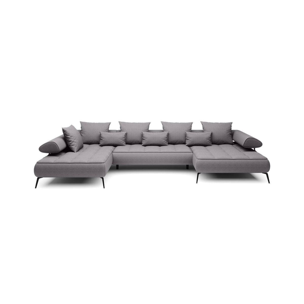 Coltar SELEDO XL, personalizabil materiale gama Oferta Avantaj, cu reglaj electric, 385x224x88 cm