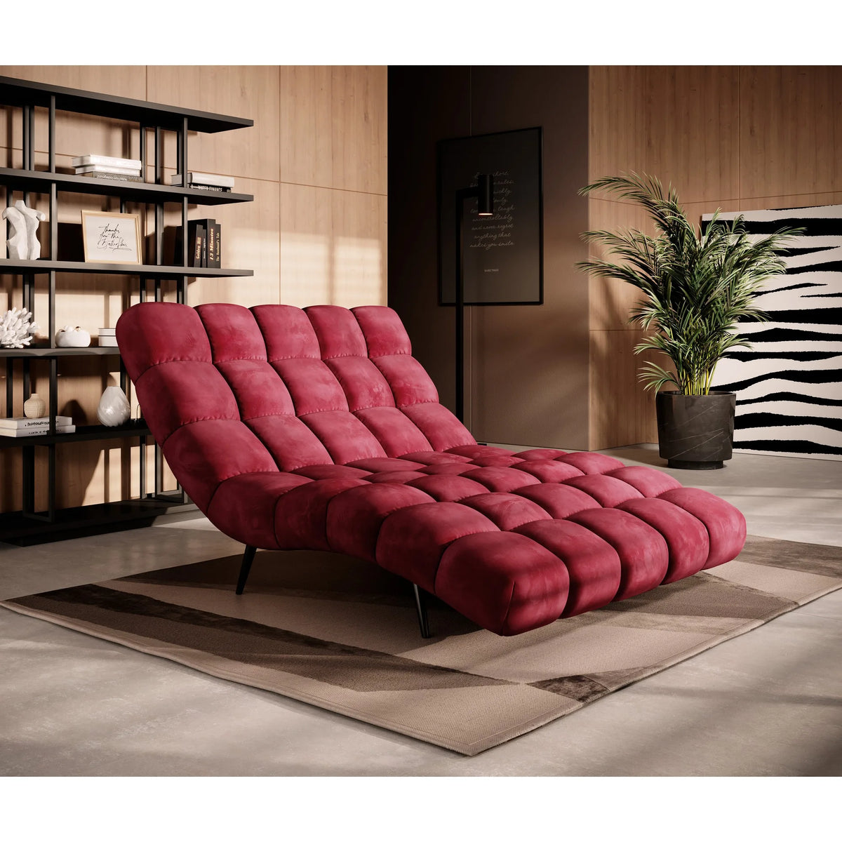 Sezlong DELPHI 120, personalizabil materiale gama Premium, 120x166x83 cm
