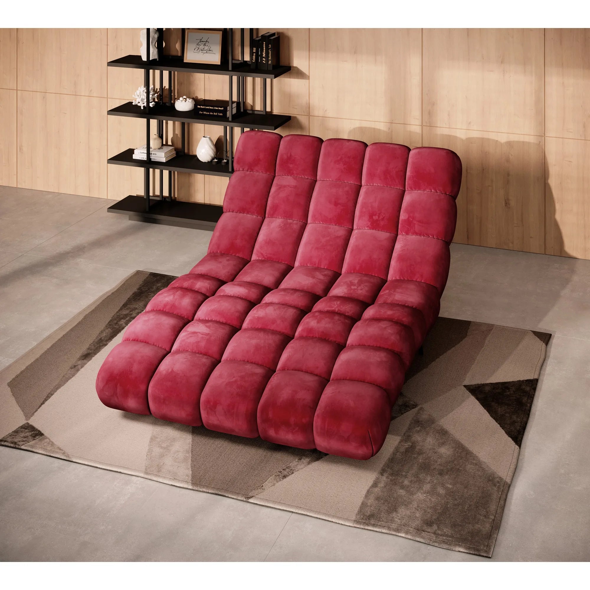 Sezlong DELPHI 120, personalizabil materiale gama Premium, 120x166x83 cm