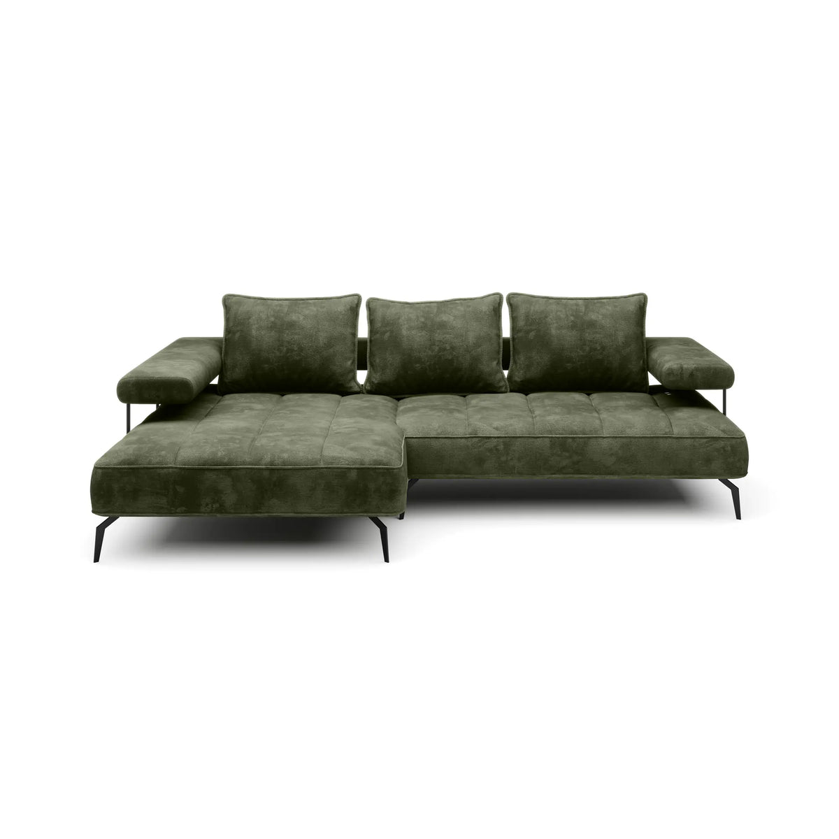 Coltar MONTELLA MINI, personalizabil material gama Premium, cu reglaj electric, 266x180x88 cm