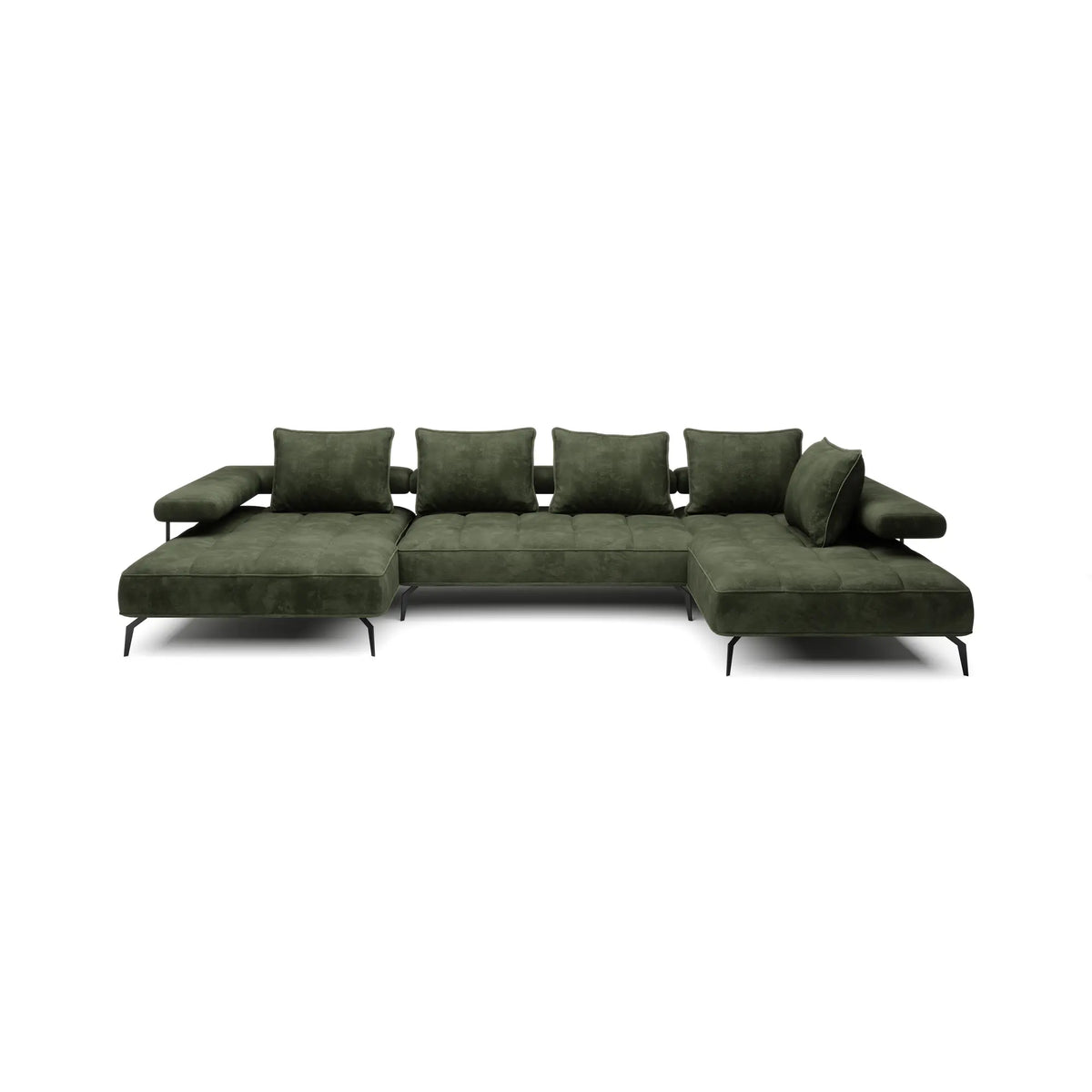 Coltar MONTELLA XL, personalizabil material gama Oferta Avantaj, cu reglaj electric, 372x207x88 cm