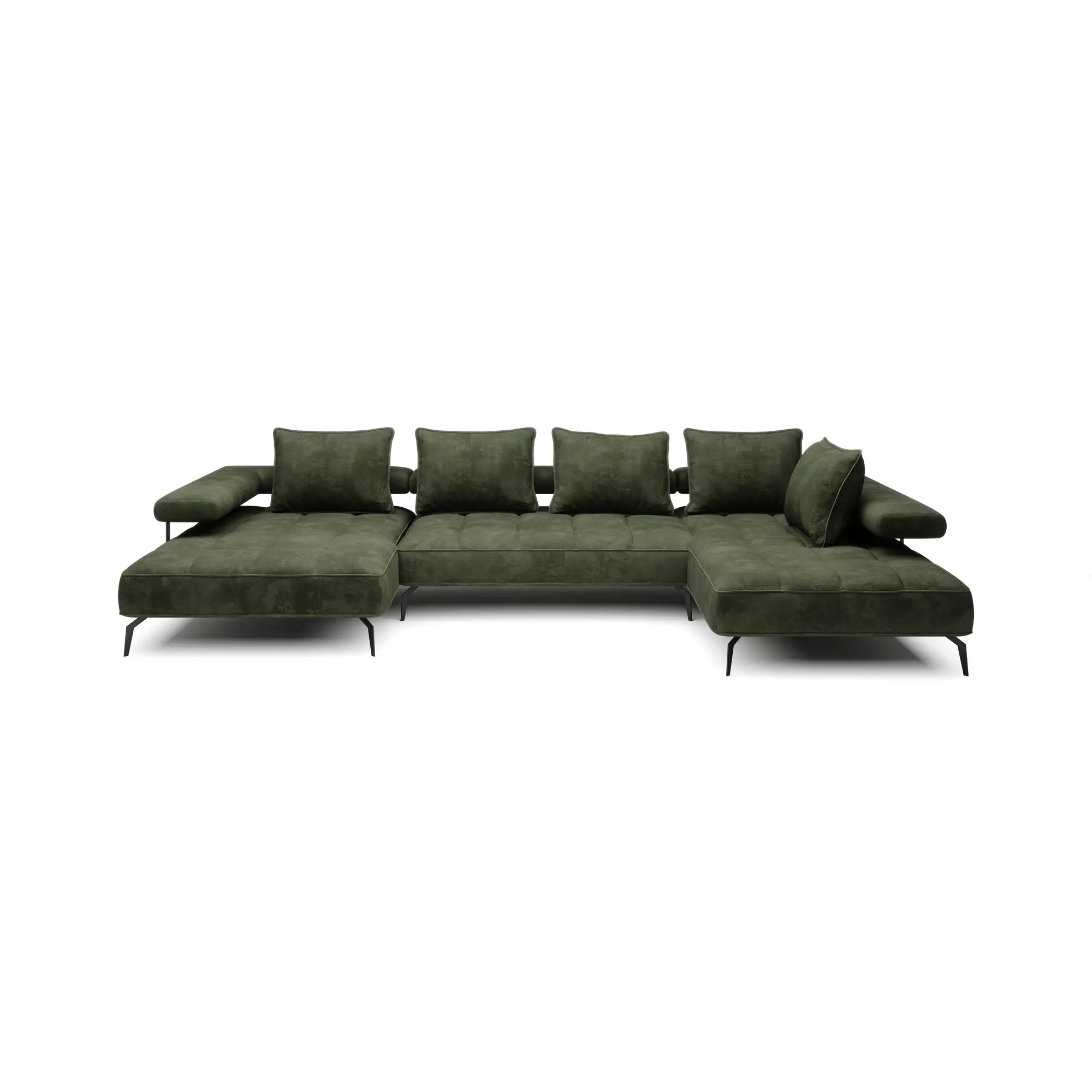 Coltar MONTELLA XL, personalizabil material gama Oferta Avantaj, cu reglaj electric, 372x207x88 cm
