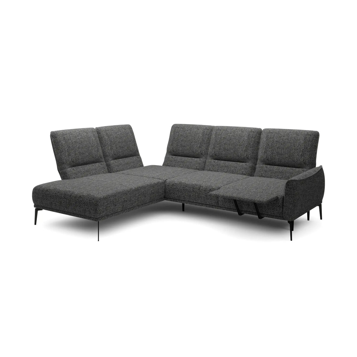 Coltar Storm L, personalizabil materiale gama Oferta Avantaj, cu reglaj electric, 286x231x103 cm