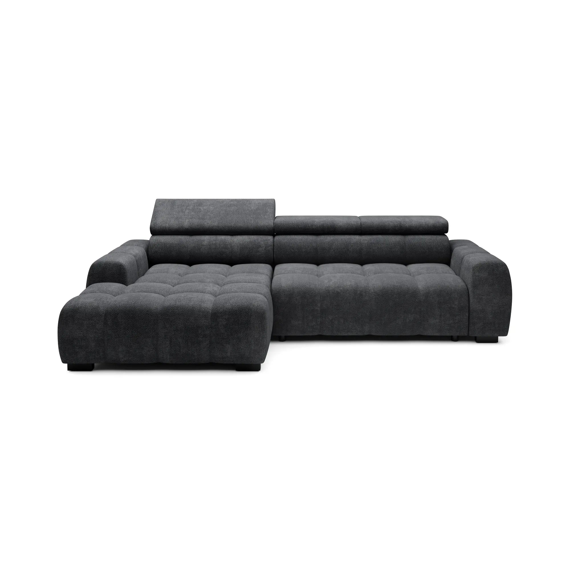 Coltar BULL S, personalizabil materiale Gama Premium, cu reglaj electric si tetiere reglabile, 285x168x97 cm